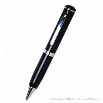 High-definition 720P Concealed Camera Pen DVR in High-wuality with Rechargeable Battery